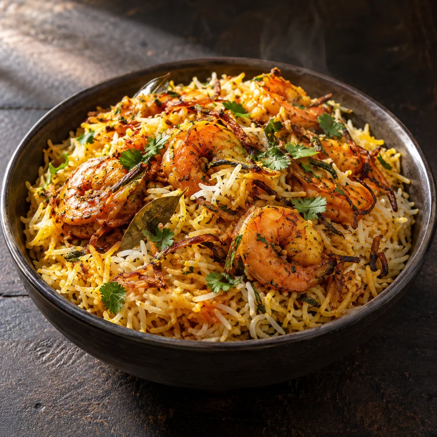Prawn Biryani
