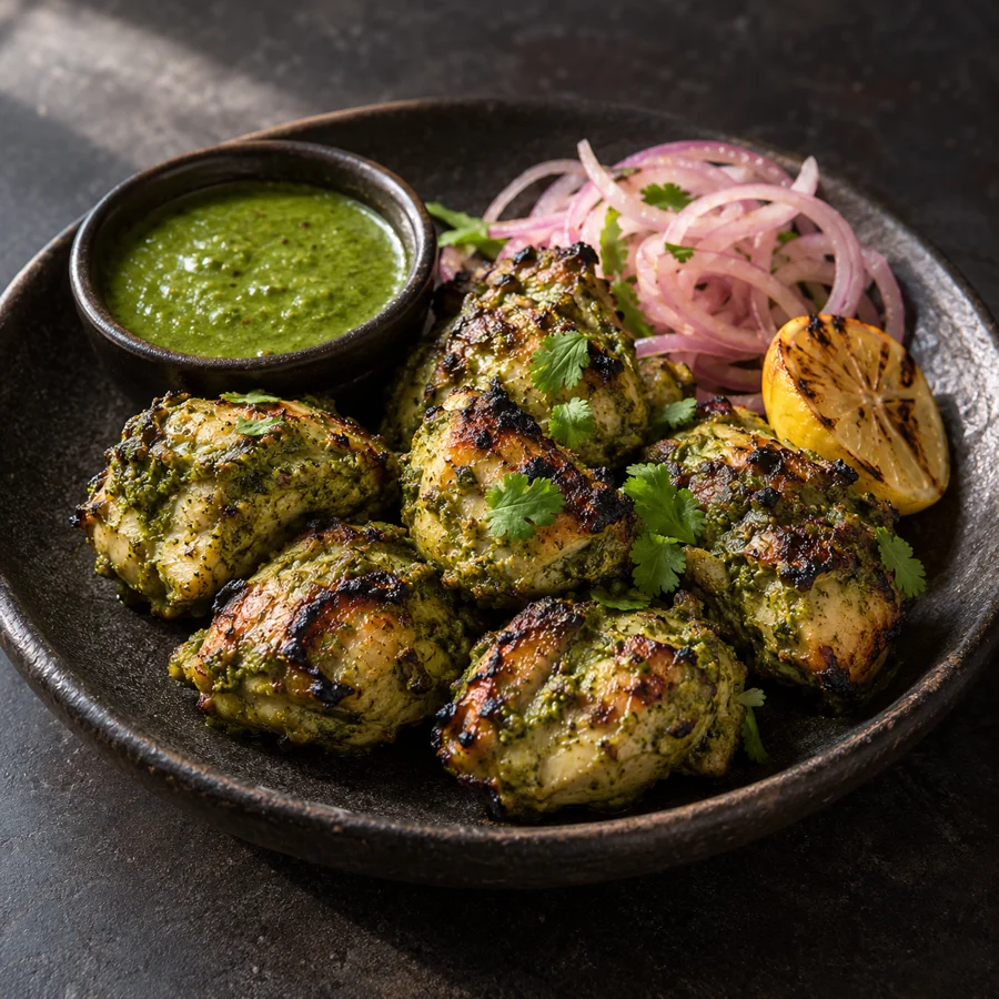 Chicken Hariyali Tikka