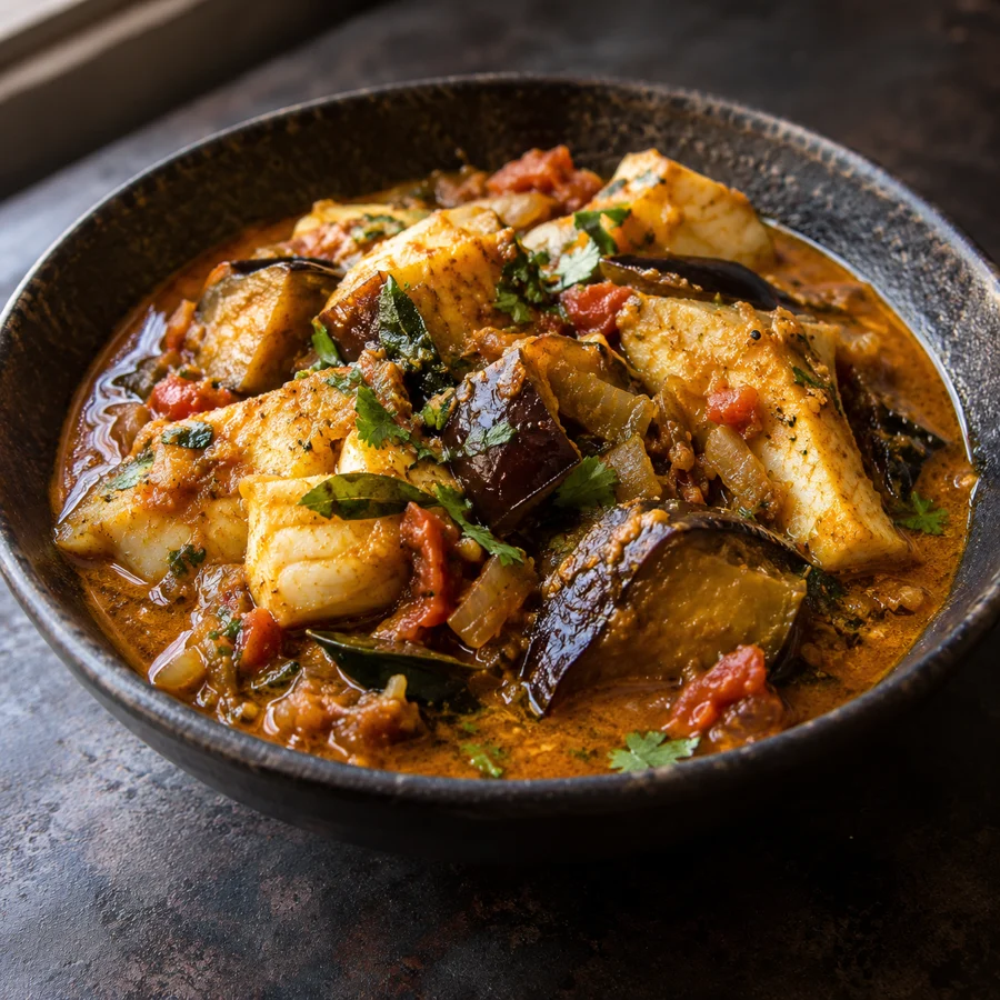Daube Poisson & Aubergine