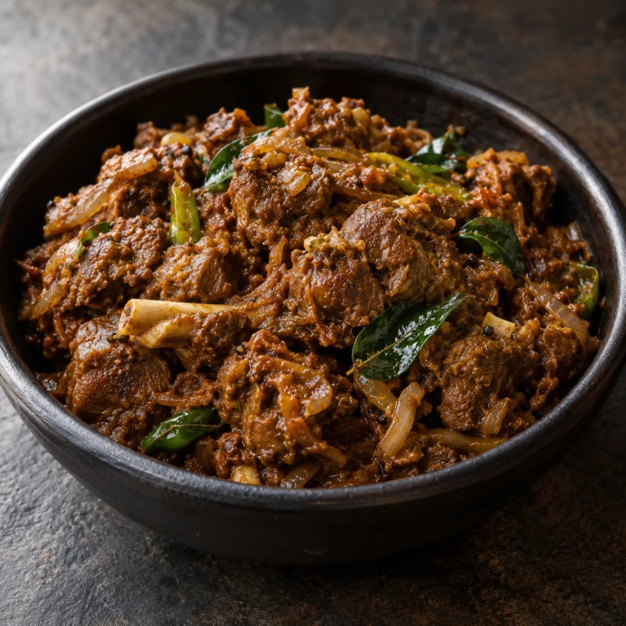 Mutton Kothu Roast