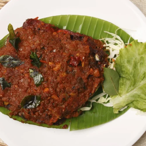 Meen Fish Pollichathu-keraliresto.com